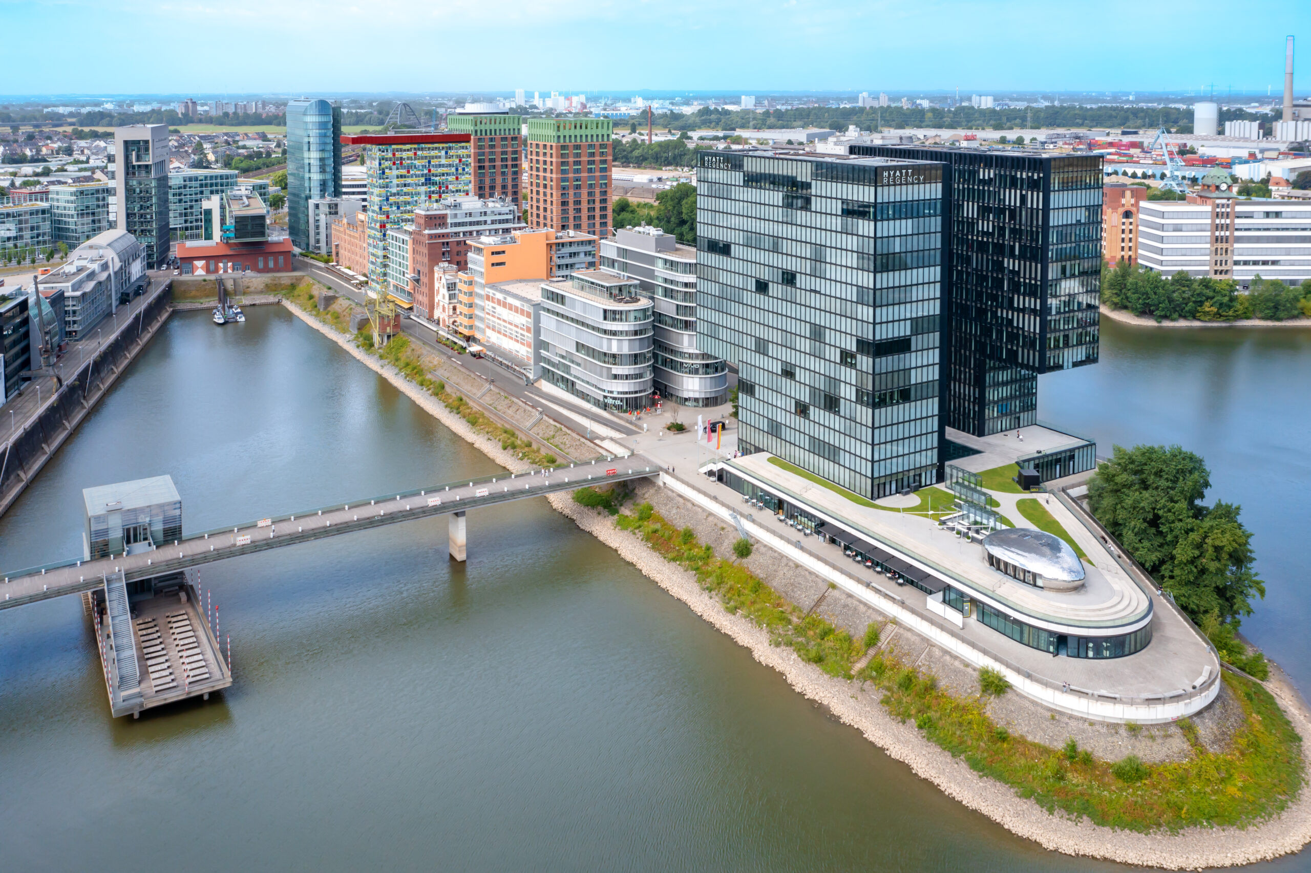 Der Medienhafen auf dem Weg zum Lifestyle-Standort